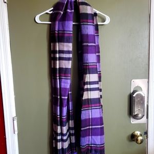 Purple scarf